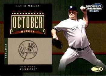 2004 Donruss World Series - October Heroes #OH-6 David Wells Front