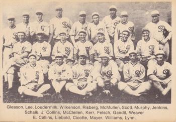 1975 TCMA 1919 Chicago White Sox #NNO Chicago White Sox Front