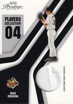 2004 Playoff Prestige - Players Collection Jersey #PC-60 Mike Mussina Front