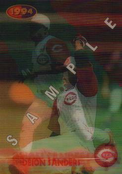 1994 Sportflics 2000 Rookie & Traded - Samples #25 Deion Sanders Front