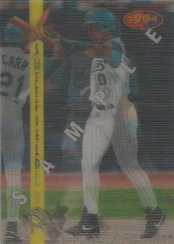 1994 Sportflics 2000 Rookie & Traded - Samples #GG1 Gary Sheffield Front