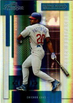 2004 Playoff Prestige - Xtra Bases Green #40 Corey Patterson Front