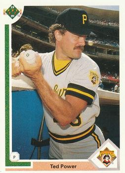 1991 Upper Deck #450 Ted Power Front