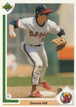 1991 Upper Deck #211 Donnie Hill Front