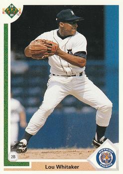 1991 Upper Deck #367 Lou Whitaker Front