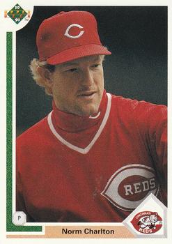 1991 Upper Deck #394 Norm Charlton Front