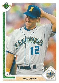 1991 Upper Deck #459 Pete O'Brien Front