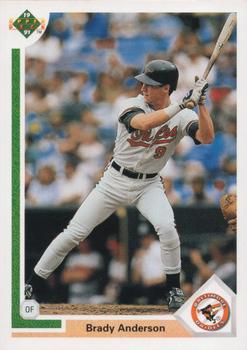 1991 Upper Deck #349 Brady Anderson Front