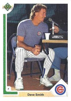 1991 Upper Deck #704 Dave Smith Front