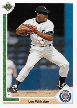 1991 Upper Deck #367 Lou Whitaker Front