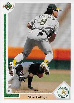 1991 Upper Deck #151 Mike Gallego Front
