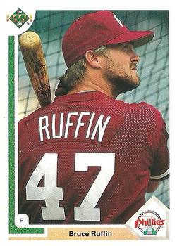1991 Upper Deck #410 Bruce Ruffin Front