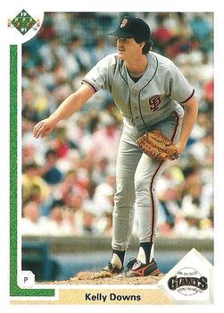 1991 Upper Deck #441 Kelly Downs Front