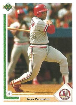 1991 Upper Deck #484 Terry Pendleton Front