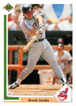 1991 Upper Deck #137 Brook Jacoby Front