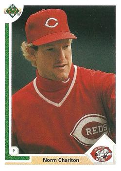 1991 Upper Deck #394 Norm Charlton Front