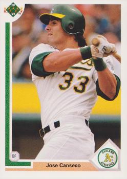 1991 Upper Deck #155 Jose Canseco Front