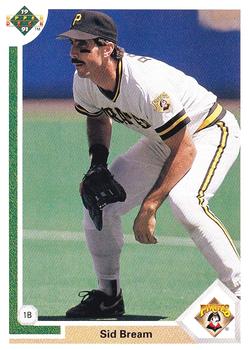 1991 Upper Deck #109 Sid Bream Front