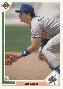 1991 Upper Deck #24 Eric Karros Front