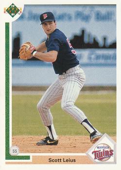 1991 Upper Deck #35 Scott Leius Front