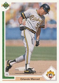 1991 Upper Deck #84 Orlando Merced Front