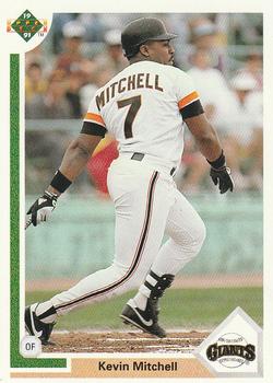 1991 Upper Deck #247 Kevin Mitchell Front