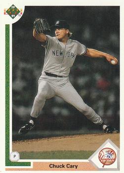 1991 Upper Deck #409 Chuck Cary Front