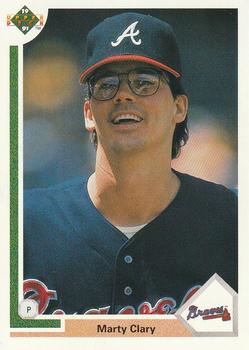 1991 Upper Deck #478 Marty Clary Front
