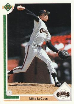 1991 Upper Deck #691 Mike LaCoss Front