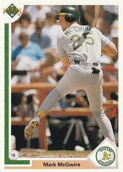 1991 Upper Deck #174 Mark McGwire Front