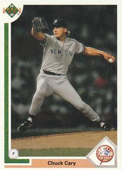 1991 Upper Deck #409 Chuck Cary Front