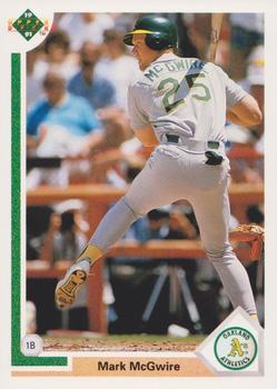 1991 Upper Deck #174 Mark McGwire Front