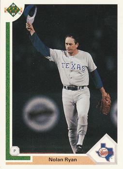 1991 Upper Deck #345 Nolan Ryan Front