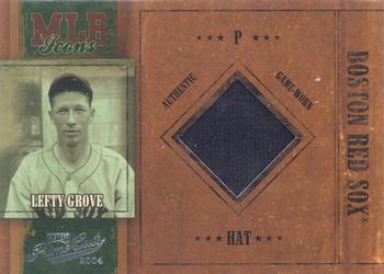 2004 Playoff Prime Cuts - MLB Icons Material Prime #MLB-67 Lefty Grove Front