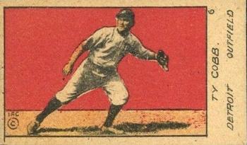 1920 W516-1 #6 Ty Cobb Front