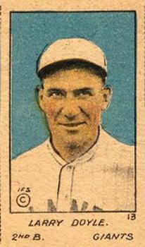 1920 W516-1 #13 Larry Doyle Front
