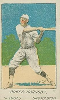 1920 W516-1-2 #7 Rogers Hornsby Front