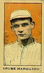 1920 W519-1-1 Strip Cards Type 1 Numbered #2 Rube Marquard Front