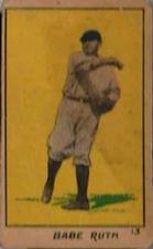 1920 W520 #13 Babe Ruth Front