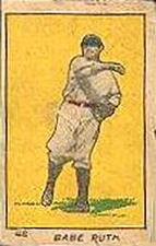 1920 W522 #48 Babe Ruth Front