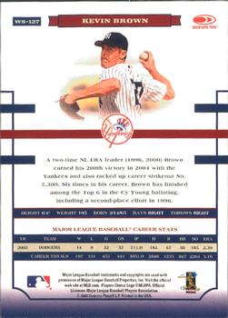 2004 Donruss World Series #WS-127 Kevin Brown Back