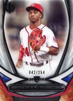 2018 Topps Tribute - 2018 Rookies #18R-10 Victor Robles Front