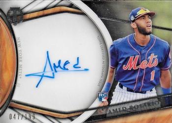 2018 Topps Tribute - Autographs #TA-ARO Amed Rosario Front