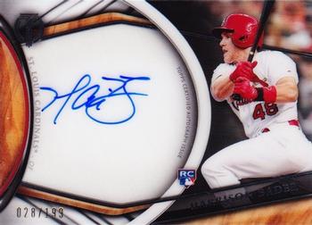 2018 Topps Tribute - Autographs #TA-HB Harrison Bader Front