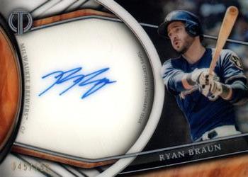 2018 Topps Tribute - Autographs #TA-RB Ryan Braun Front
