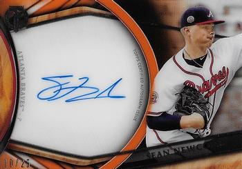 2018 Topps Tribute - Autographs Orange #TA-SN Sean Newcomb Front
