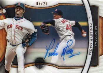 2018 Topps Tribute - Generations of Excellence Autographs #GOE-PM Pedro Martinez Front