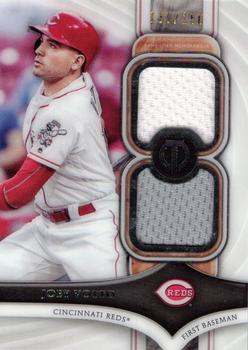 2018 Topps Tribute - Dual Relics #DR-JV Joey Votto Front