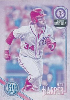 2018 Topps Gypsy Queen - Missing Black Plate #50 Bryce Harper Front