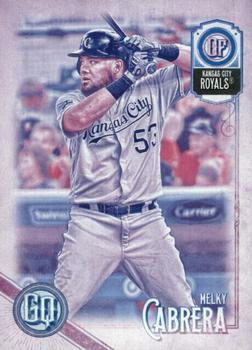 2018 Topps Gypsy Queen - Missing Black Plate #126 Melky Cabrera Front